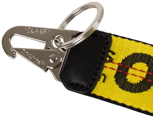 Off-White Industrial Logo Keychain 'Yellow'