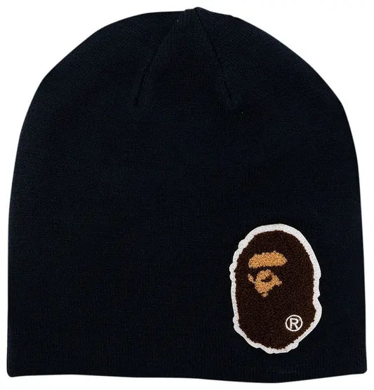 BAPE Big Ape Head Knit Beanie 'Black'