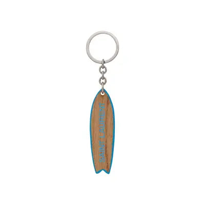 Saint Laurent Surf Keyring 'Natural/Blue'