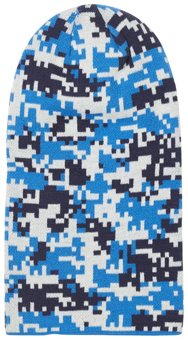 Palace x New Era Peaked Balaclava 'Blue Camo'