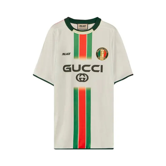 Gucci x Palace Printed Football Technical Jersey T-Shirt 'White'