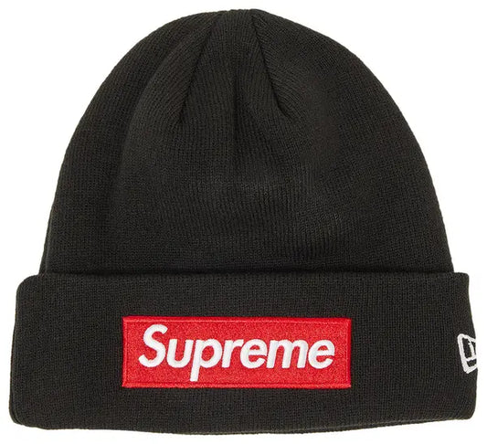 Supreme x New Era Box Logo Beanie 'Black'