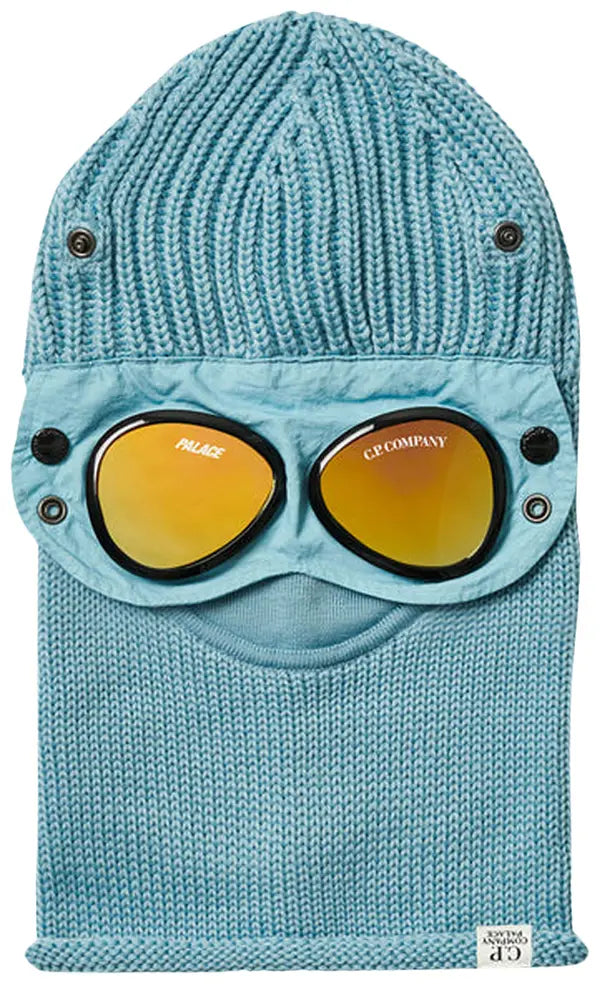 Palace x C.P. Company Goggle Balaclava 'Blue'