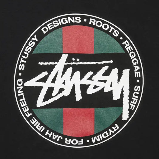 Stussy SS Stripe Dot Long-Sleeve 'Black'