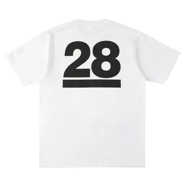 BAPE 28th Anniversary Ape Head T-Shirt 'White'