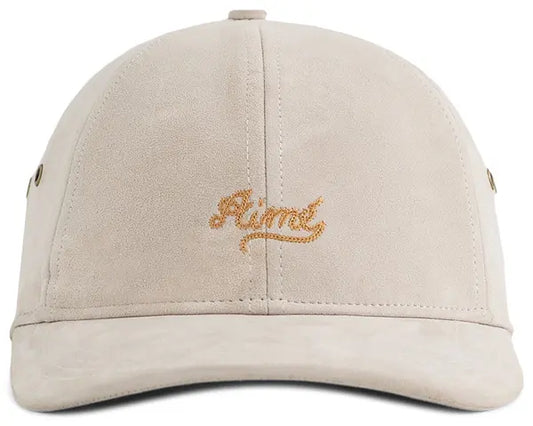 Aimé Leon Dore Chain Stitch Suede Hat 'Bone White'