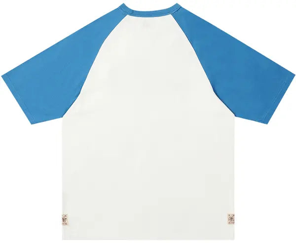 Palace x Evisu Seagull Raglan T-Shirt 'Off White'