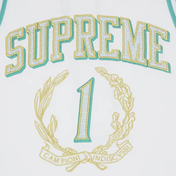 Supreme Campioni Basketball Jersey 'White'