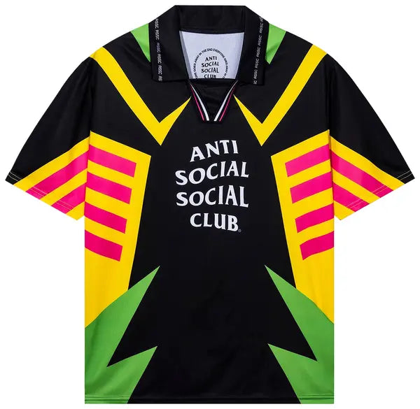 Anti Social Social Club Own Goal Soccer Jersey 'Black'