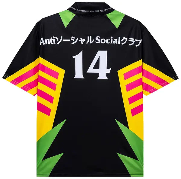 Anti Social Social Club Own Goal Soccer Jersey 'Black'