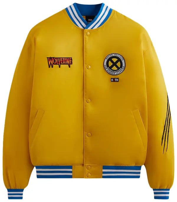 Kith For X-Men Wolverine Satin Bomber Jacket 'Power'