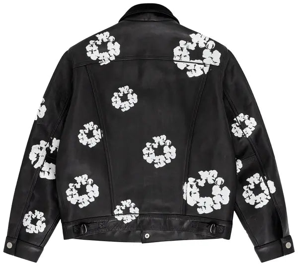 Levi's x Denim Tear Leather Wreath Type III Jacket 'Black'