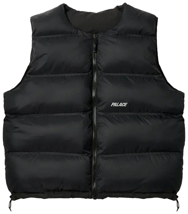 Palace P-Tech Reversible Puffa Vest 'Black'