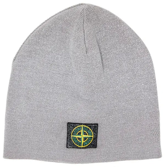 Supreme x Stone Island Reflective Beanie 'Grey'