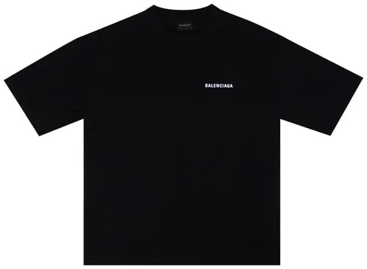 Balenciaga Logo T-Shirt 'Black'