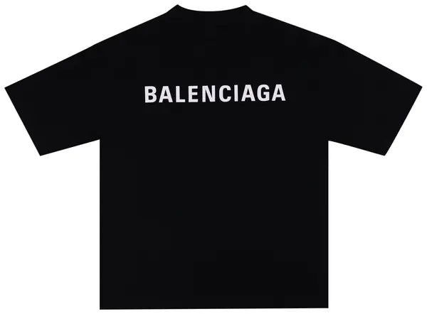 Balenciaga Logo T-Shirt 'Black'