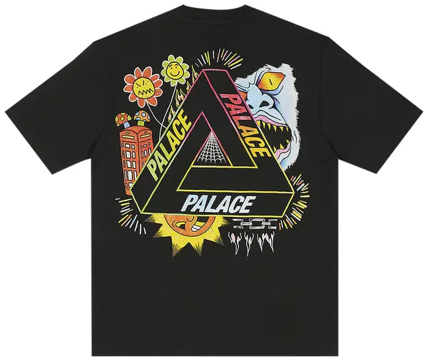 Palace Tri-Lottie T-Shirt 'Black'