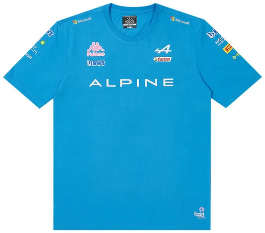 Palace x Kappa For Alpine T-Shirt 'Blue'