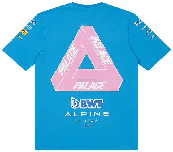 Palace x Kappa For Alpine T-Shirt 'Blue'