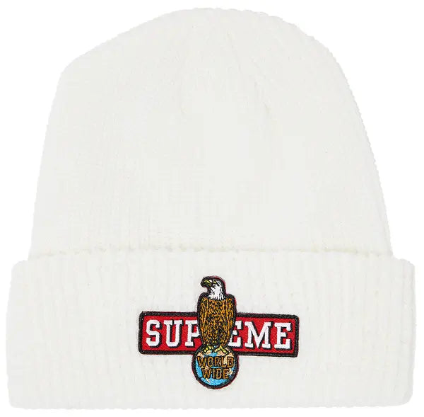 Supreme Eagle Beanie 'White'