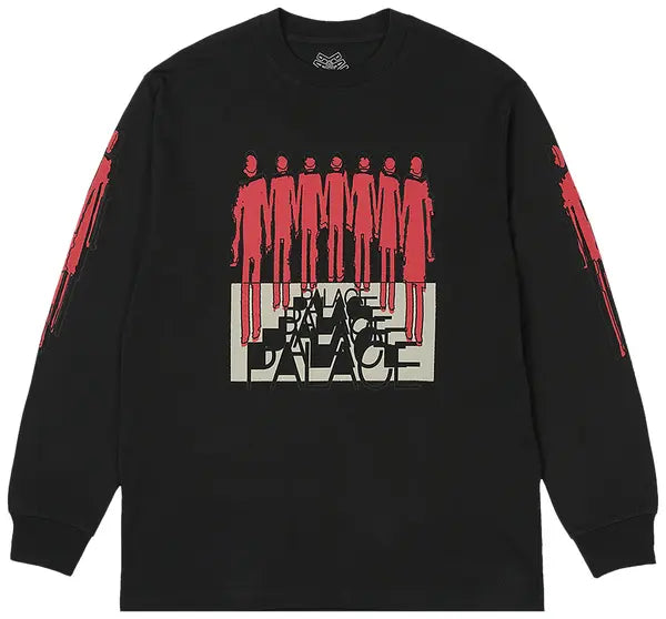 Palace Repeater Long-Sleeve 'Black'