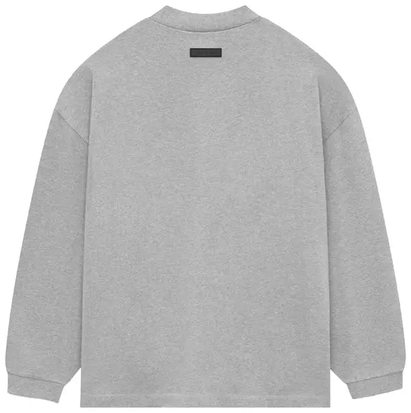 Fear of God Essentials Heavy Jersey Long-Sleeve T-Shirt 'Light Heather Grey'