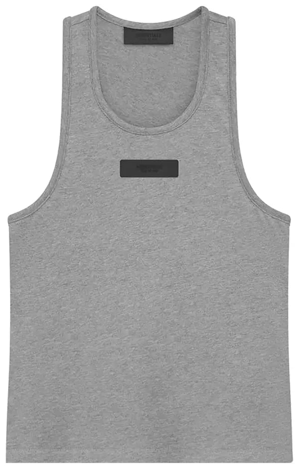 Fear of God Essentials Tank Top 'Dark Heather Oatmeal'