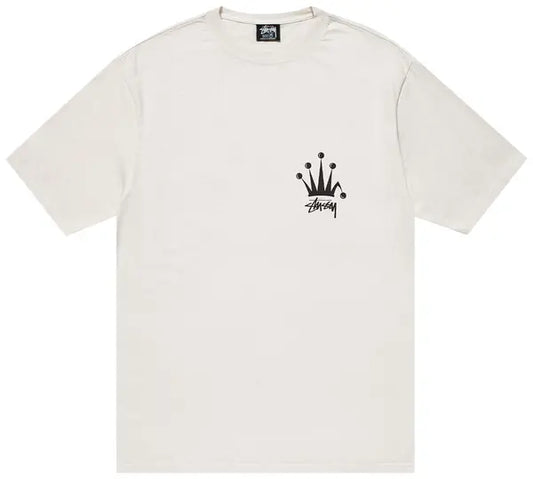 Stussy Regal Crown Pigment Dyed T-Shirt 'Natural'