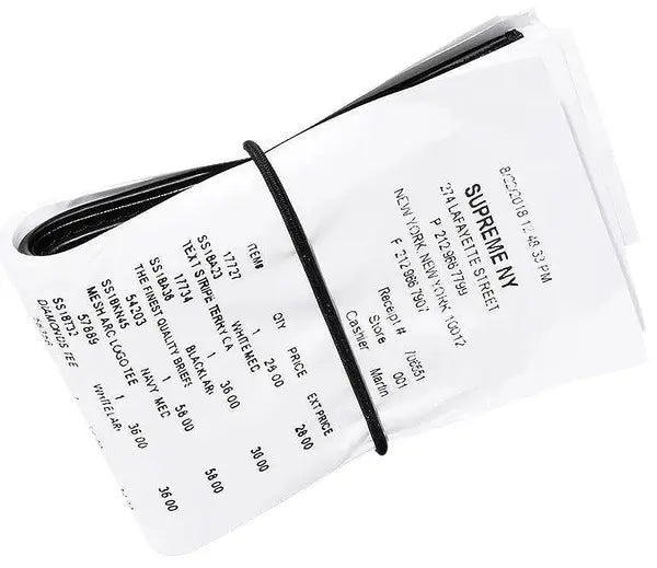 Supreme x MM6 Maison Margiela Receipt Wallet 'White'