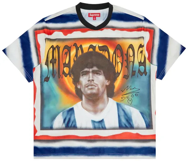 Supreme Maradona Soccer Jersey 'Multicolor'