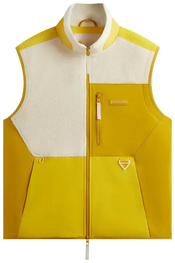 Kith For Columbia Sherpa Vest 'Bright Yellow'