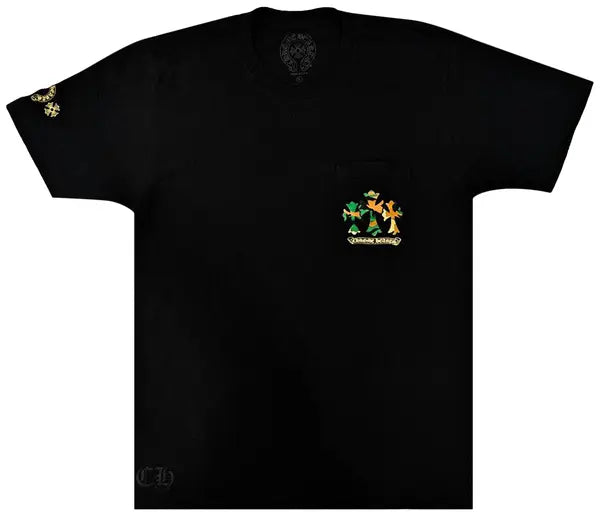 Chrome Hearts Horse Shoe Logo Pocket T-Shirt 'Black/Camo'