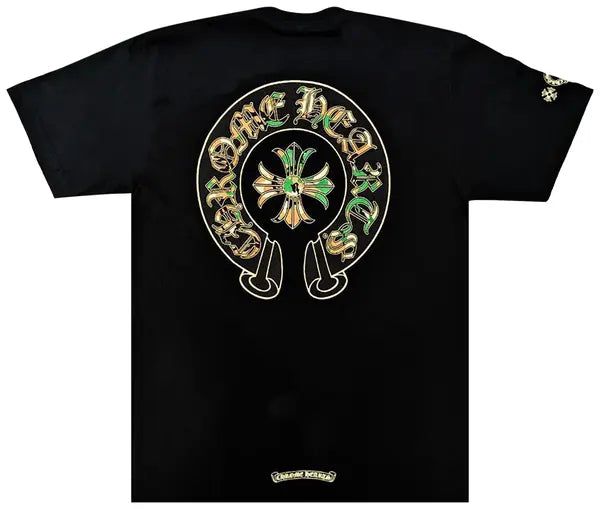 Chrome Hearts Horse Shoe Logo Pocket T-Shirt 'Black/Camo'