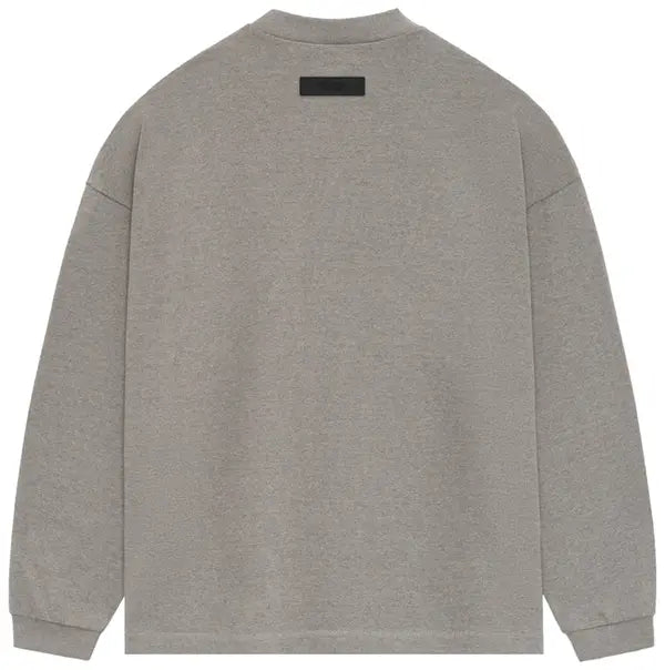 Fear of God Essentials Heavy Long-Sleeve Tee 'Heather Grey'