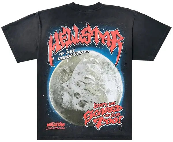 Hellstar Full Moon T-Shirt 'Black'