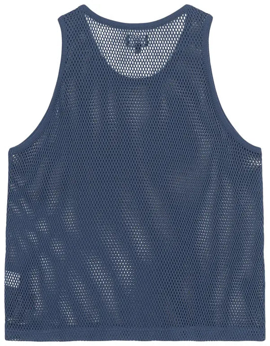 Stussy Big Mesh Tank 'Navy'