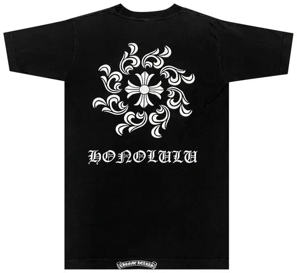 Chrome Hearts Spiral T-Shirt (Honolulu Exclusive) 'Black'