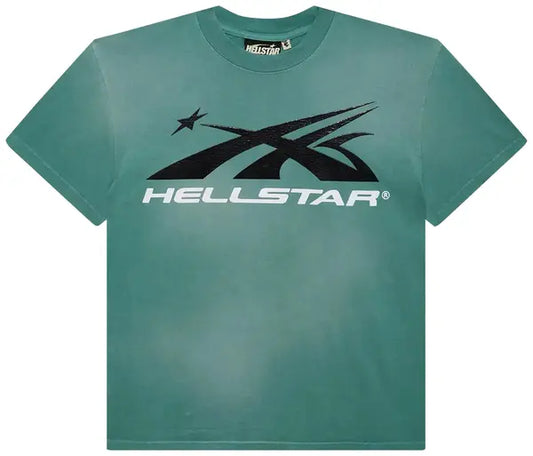 Hellstar Sports Logo T-Shirt 'Green'