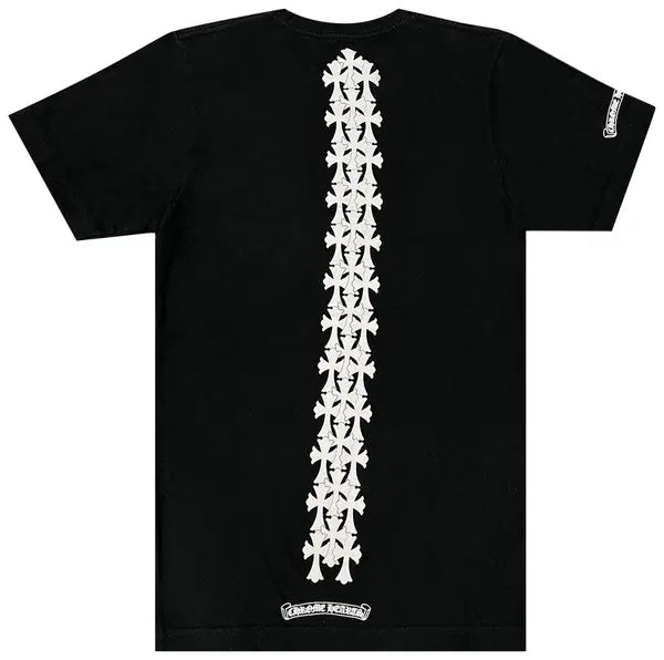 Chrome Hearts Cross Tire Tracks Pocket T-Shirt 'Black'