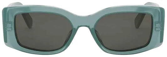 CELINE Square Sunglasses 'Shiny Light Green/Smoke'