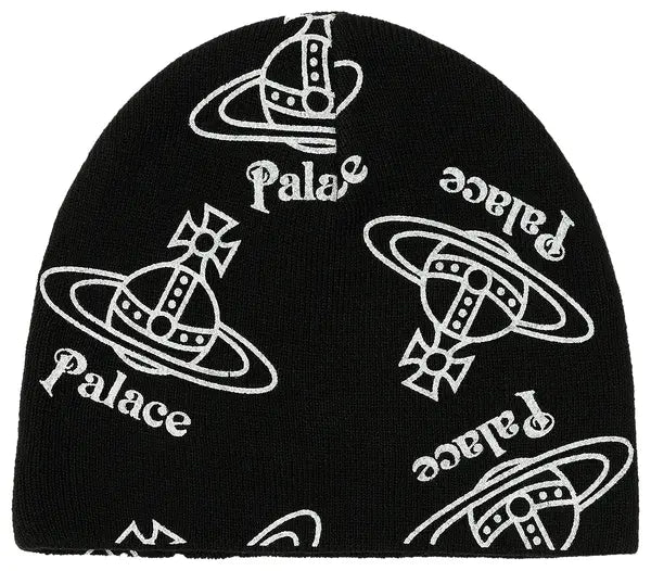 Palace x Vivienne Westwood Jersey Beanie 'Black'