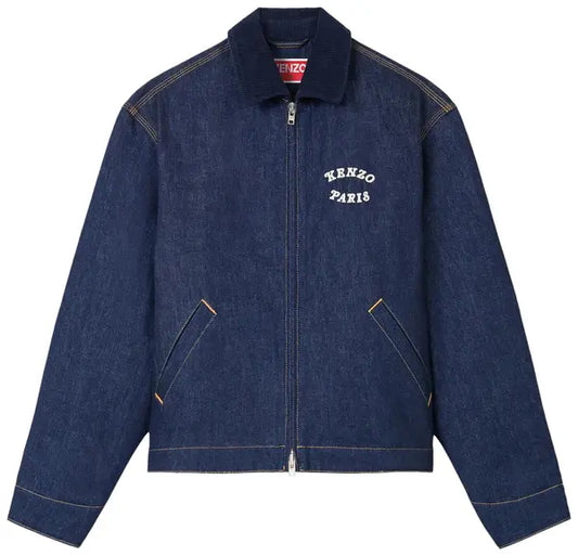 Kenzo Verdy Padded Workwear Jacket 'Rinse Denim'