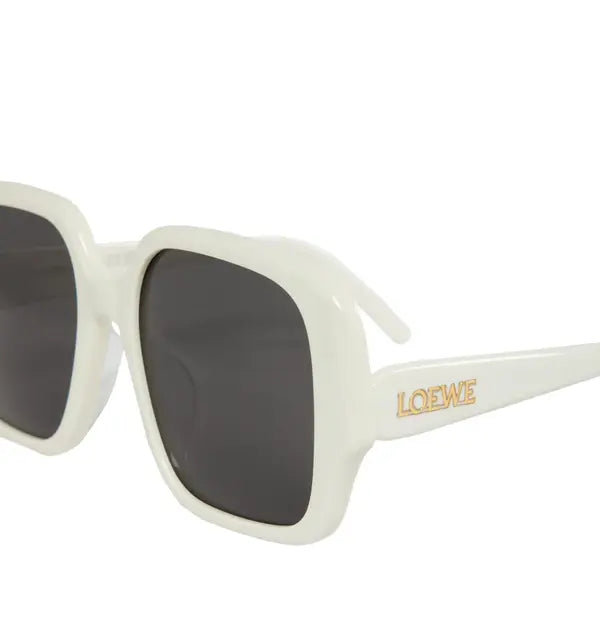 Loewe Slim Sunglasses 'Ivory/Smoke'