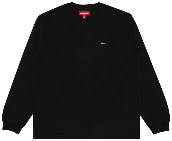 Supreme Small Box Long-Sleeve Tee 'Black'