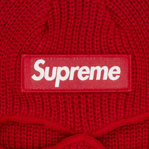 Supreme New Era Box Logo Balaclava 'Red'