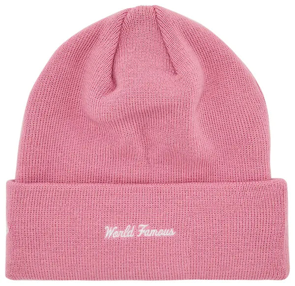 Supreme x New Era Box Logo Beanie 'Dusty Pink'