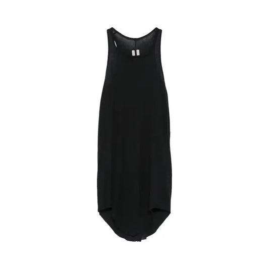 Rick Owens Basic Rib Tank 'Black'