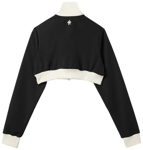 adidas x Avavav Cropped Track Top 'Black'