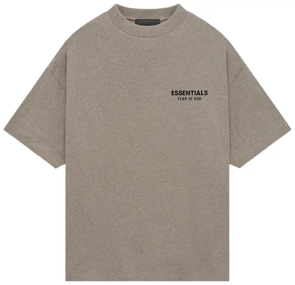 Fear of God Essentials Jersey Crewneck T-Shirt 'Heather Grey'