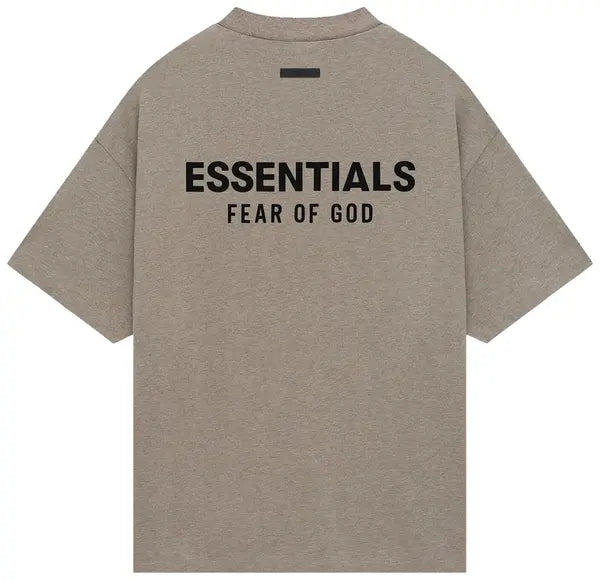 Fear of God Essentials Jersey Crewneck T-Shirt 'Heather Grey'